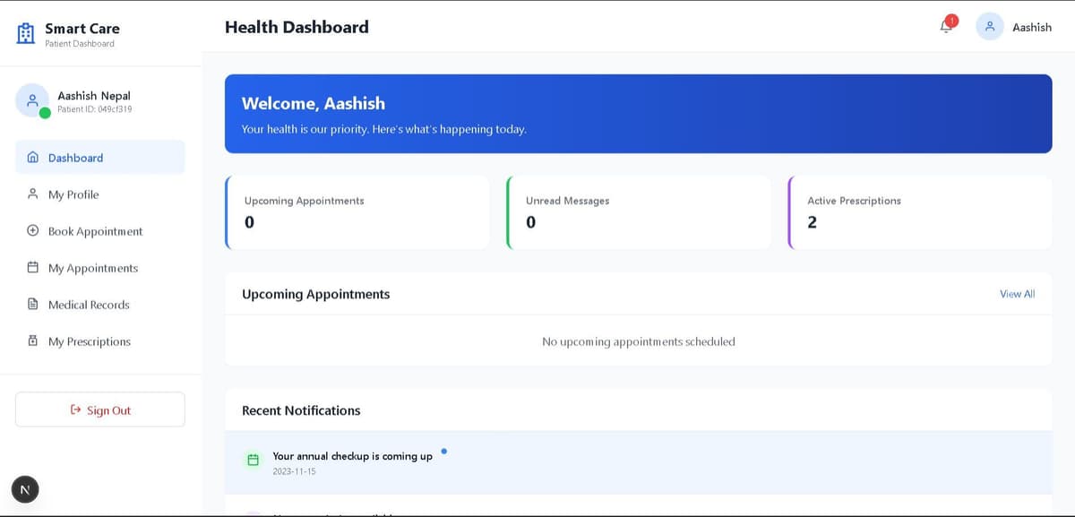 Smart Dashboard